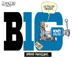 BIG 10 FOOTBALL UNDER PRESSURE by John Cole