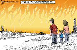 CALIFORNIA WILDFIRES by Bruce Plante