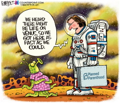 LIFE ON VENUS by Rick McKee