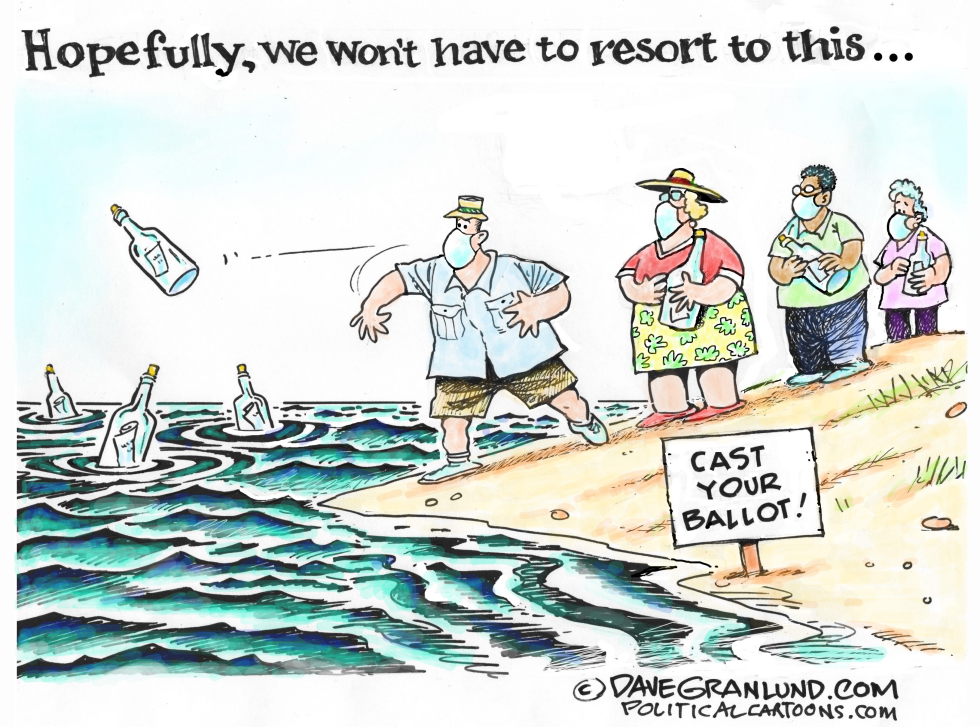 Casting ballots 2020