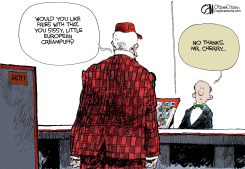 CANADA DON CHERRY  by Cam Cardow