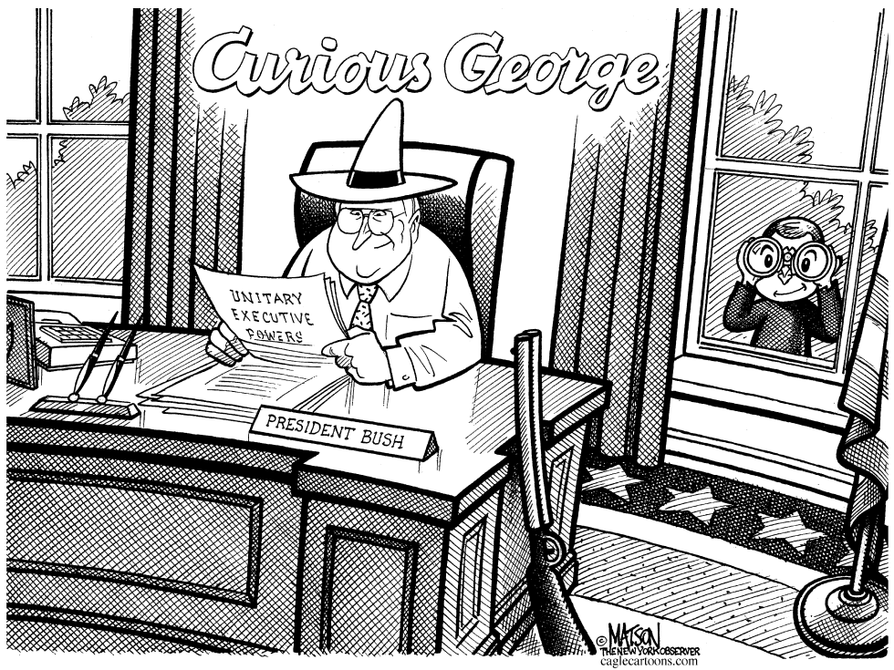 Curious George W. Bush