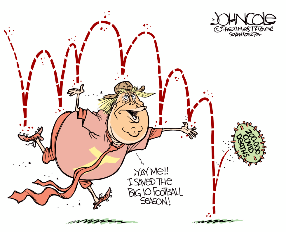 Trump fumbles pandemic response