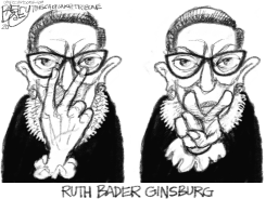 NOTORIOUS RBG by Pat Bagley
