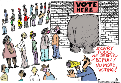 VOTER SUPPRESSION by Randall Enos