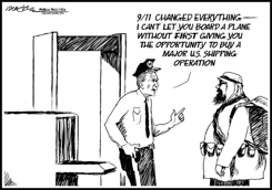 ARAB CHECKPOINT by J.D. Crowe