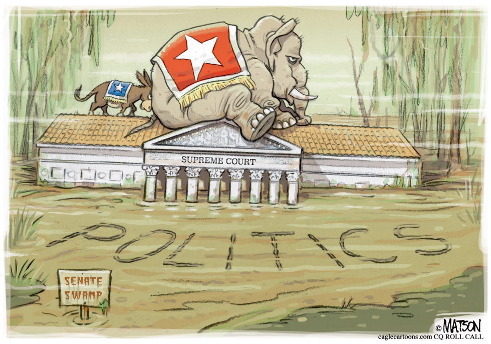 Supreme Court Sinking in Senate Swamp