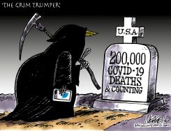 GRIM TRUMPER by Steve Nease