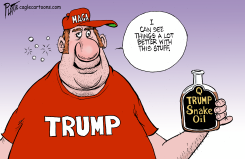TRUMP SNAKE OIL by Bruce Plante