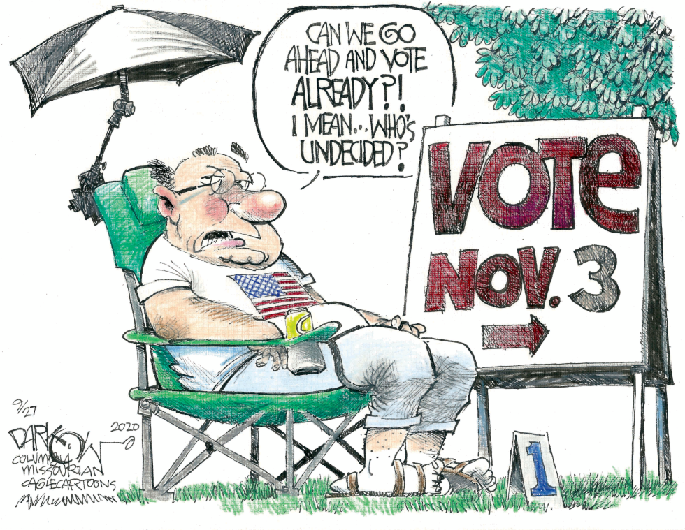 Who's undecided?
