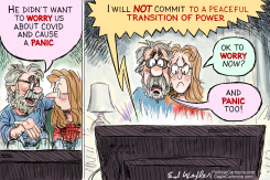 TRANSITION OF POWER WORRY AND PANIC by Ed Wexler