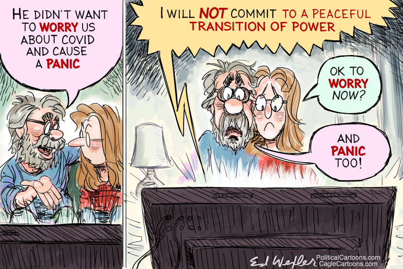 Transition Of Power Worry And Panic
