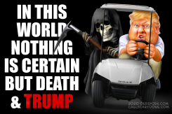 DEATH & TRUMP by Bart van Leeuwen
