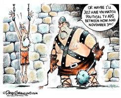 2020 POLITICAL TV AD TORTURE by Dave Granlund