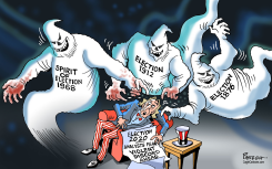 US UGLY POLL SPIRITS by Paresh Nath