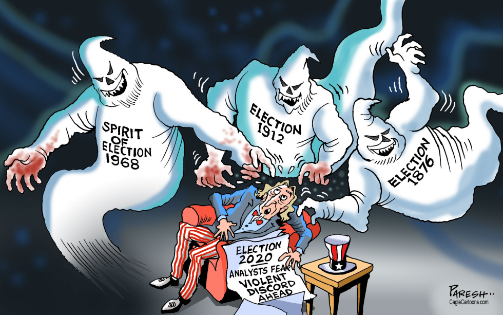 US ugly poll spirits