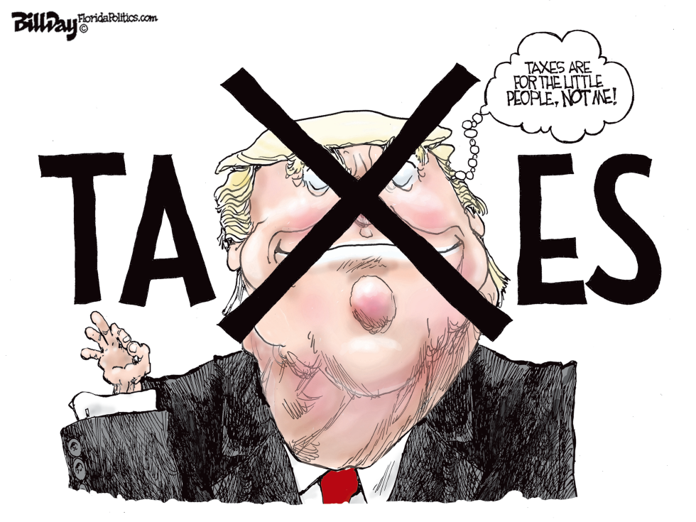 TRUMP TAXES by Bill Day