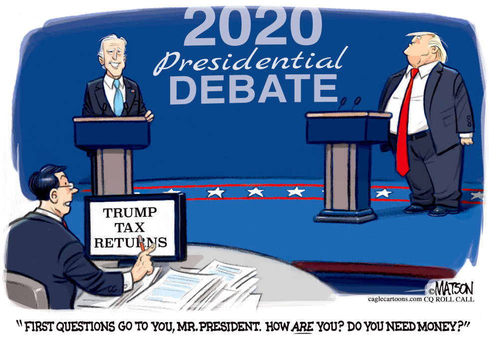 First Questions At Presidential Debate