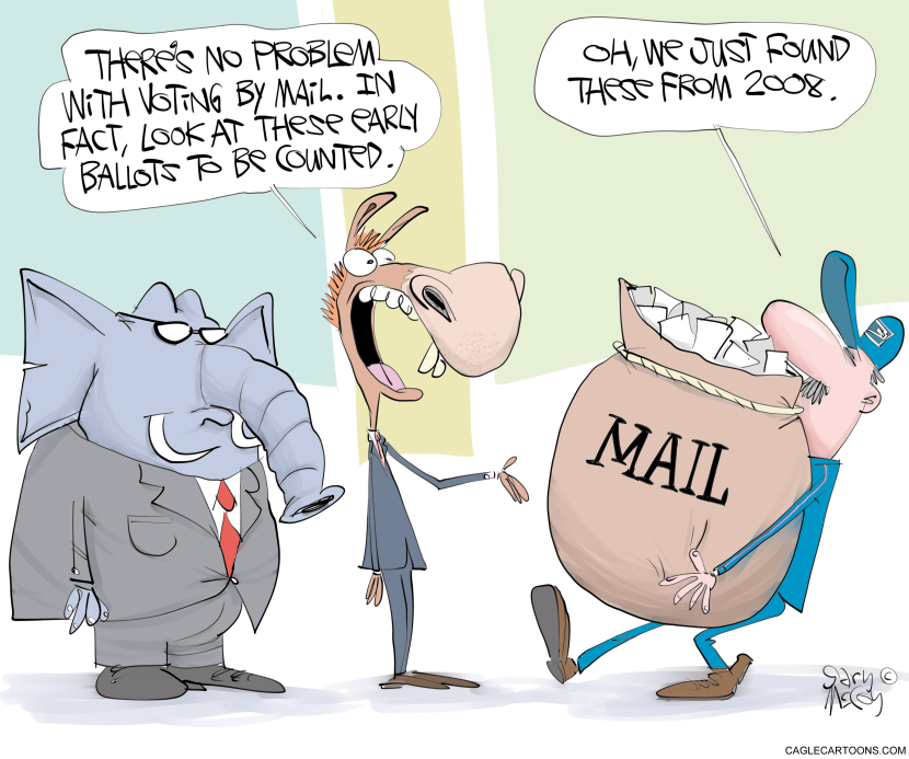 Mail-in voting debate focuses on old ballots and fraud risks