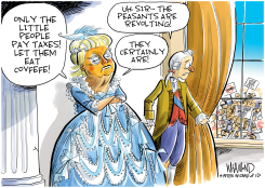 LET THEM EAT COVFEFE by Dave Whamond