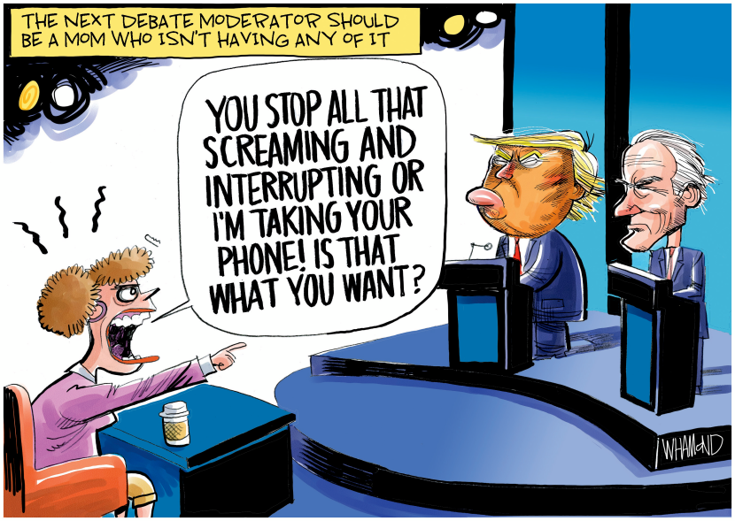 Trump Biden Trainwreck Debate