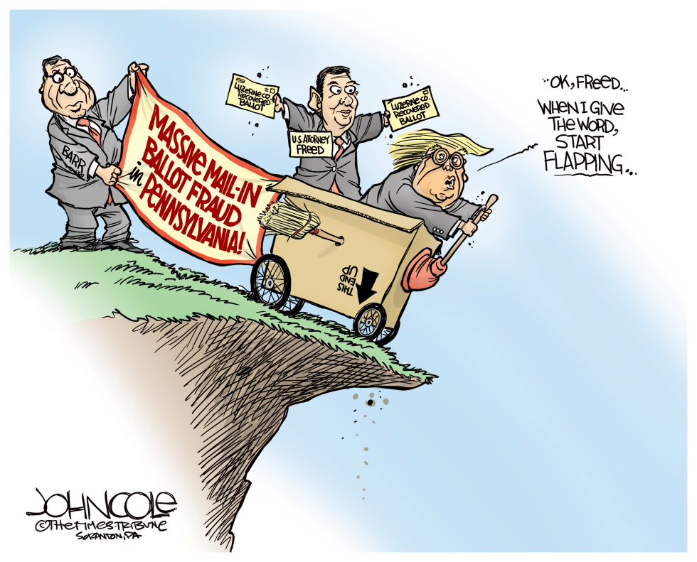 Trump and PA mail-in ballots