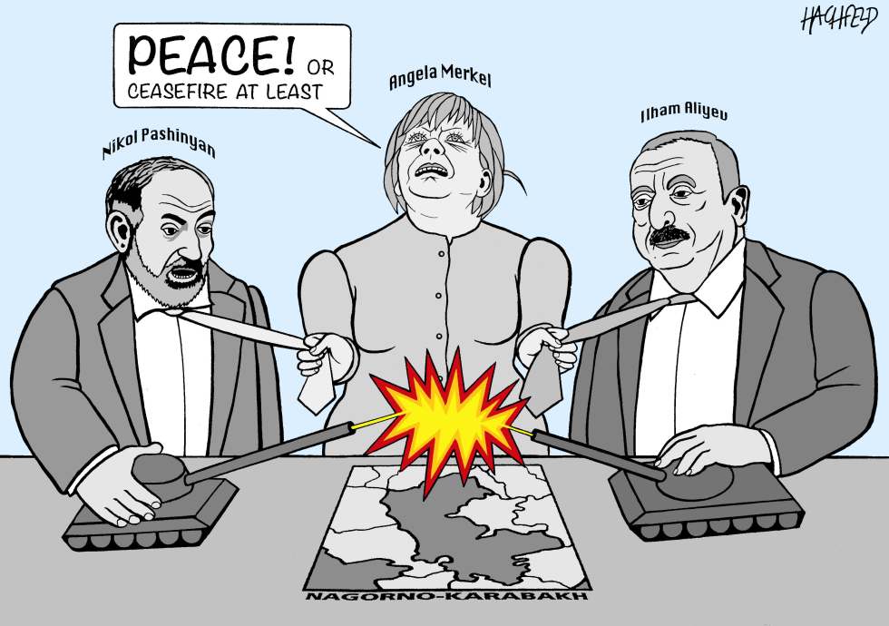 Merkel on Nagorno-Karabakh