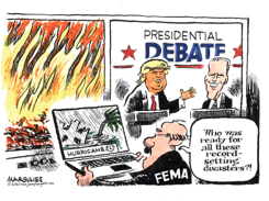 2020 PRESDIENTIAL DEBATE by Jimmy Margulies