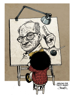 QUINO PASSED AWAY by Dario Castillejos