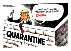 TRUMP QUARANTINE by Jimmy Margulies