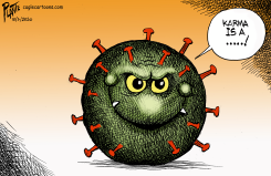 KARMA CORONAVIRUS by Bruce Plante
