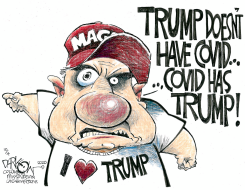 COVID HAS TRUMP by John Darkow