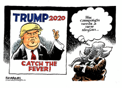 TRUMP CORONAVIRUS by Jimmy Margulies