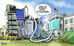 TRUMP ON COVID by Paresh Nath