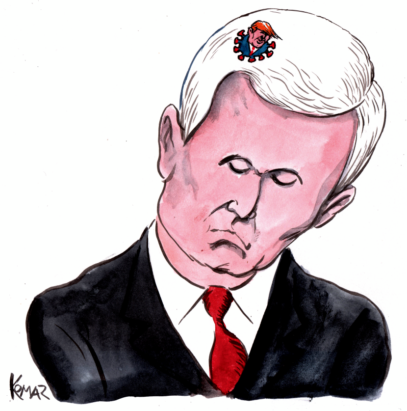 Pence and Trump the Fly
