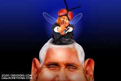 FLY MIKE PENCE by Bart van Leeuwen