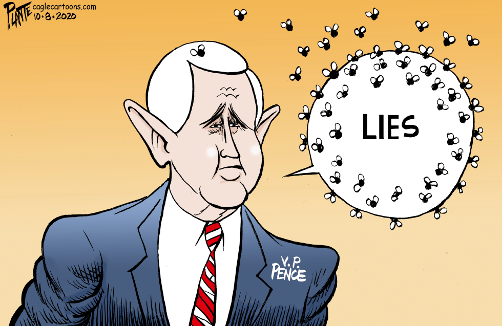 Pence and flies