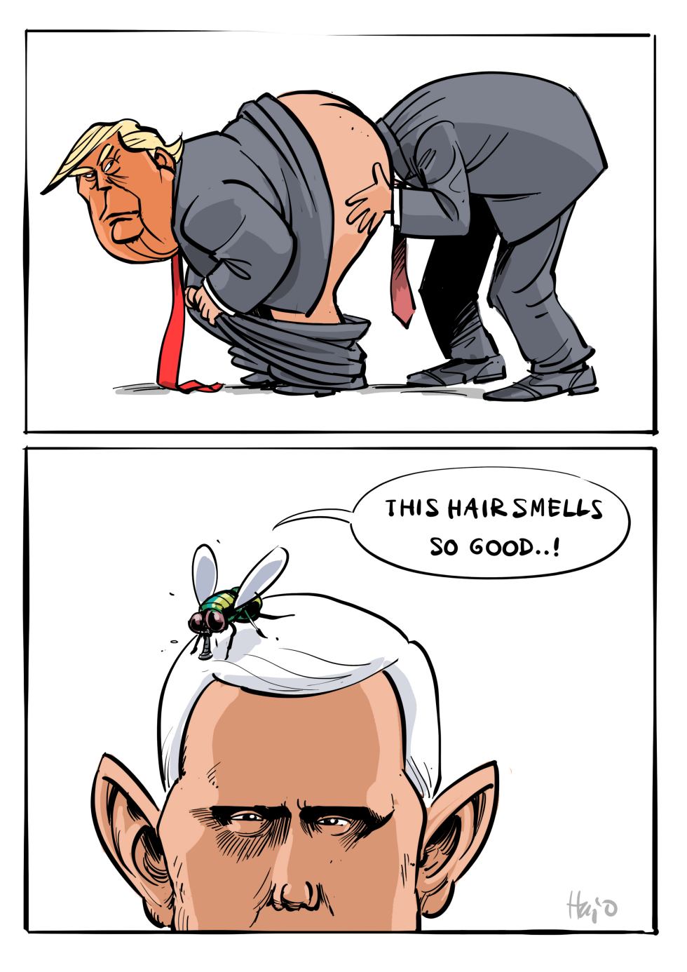 Pence fly