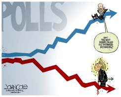 TRUMP AND BIDEN POLLING by John Cole