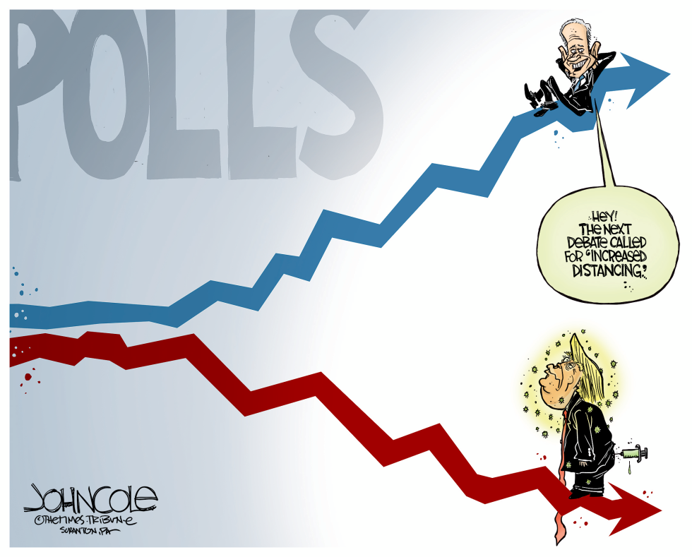 Trump and Biden polling