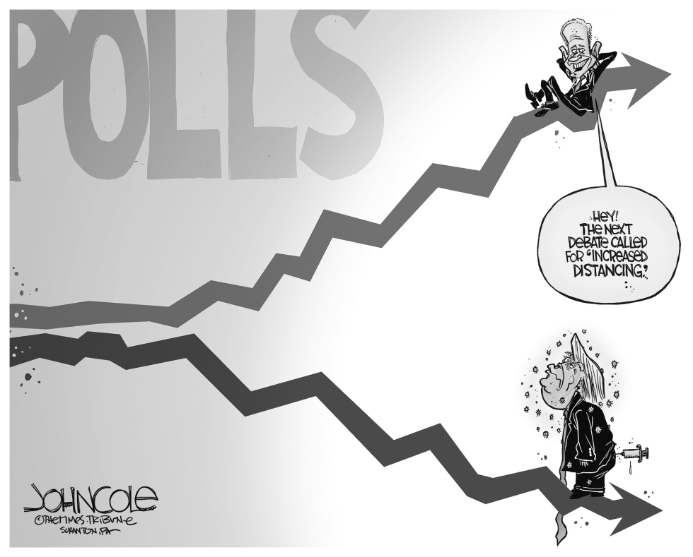 Trump and Biden polling