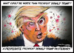 TRUMP ON STEROIDS by J.D. Crowe