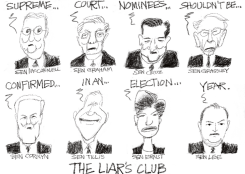 THE LIAR’S CLUB by Pat Bagley