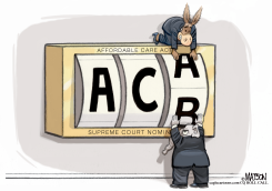 AMY CONEY BARRETT-OMETER by R.J. Matson