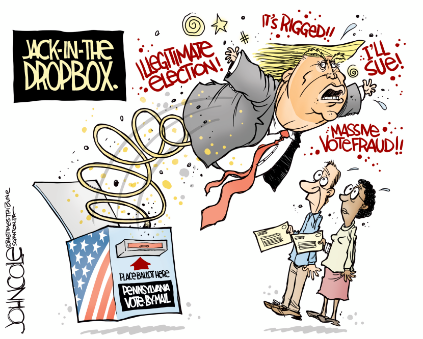 Trump and Ballot Dropboxes