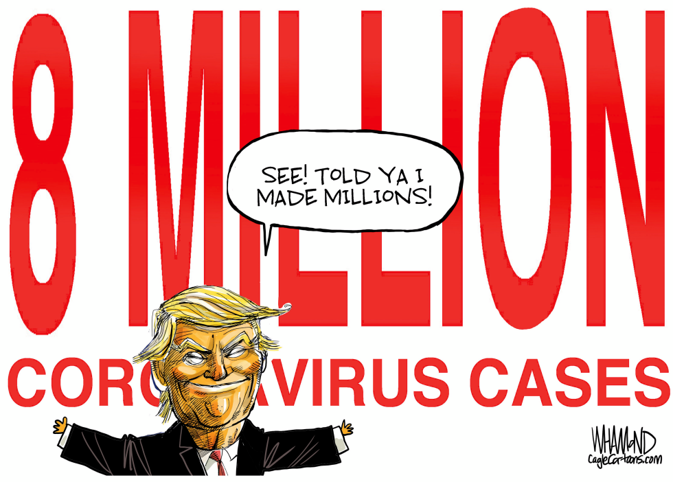 America hits 8 million Coronavirus cases