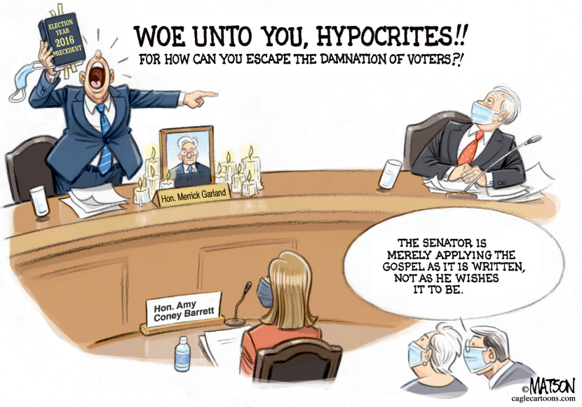Democratic Senator Preaches to GOP Hypocrites