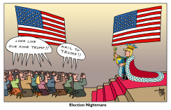 CROWNING OF KING TRUMP by Arend van Dam