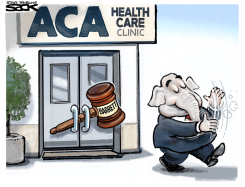 BARRETT BLOCKED by Steve Sack