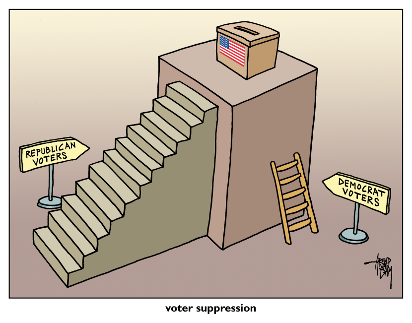 voter suppression USA